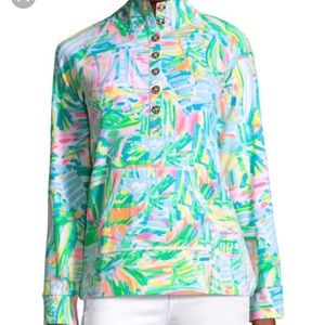 NWOT Lily Pulitzer Sea Salt Sun pullover